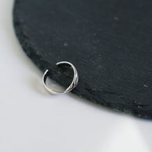 画像をギャラリービューアに読み込む, シンプルツイスト Silver925 シルバーリング
