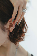 画像をギャラリービューアに読み込む, ツイストデザイン シルバーイヤーカフ Silver925
