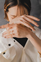 画像をギャラリービューアに読み込む, 淡水パールチェーン シルバーリング Silver925
