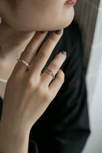 画像をギャラリービューアに読み込む, バイカラーパール シルバーリング Silver925
