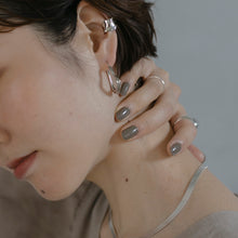 画像をギャラリービューアに読み込む, ロックプレート シルバーイヤーカフ Silver925
