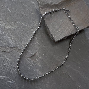 ボリュームボールチェーン シルバーネックレス Silver925